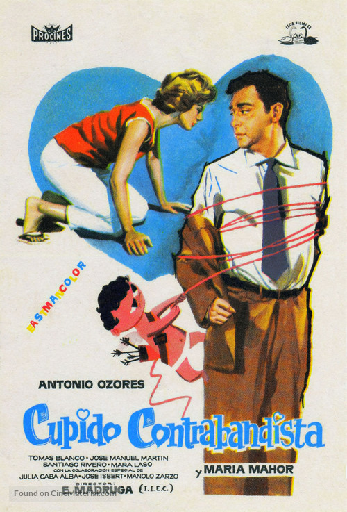 Cupido contrabandista - Spanish Movie Poster