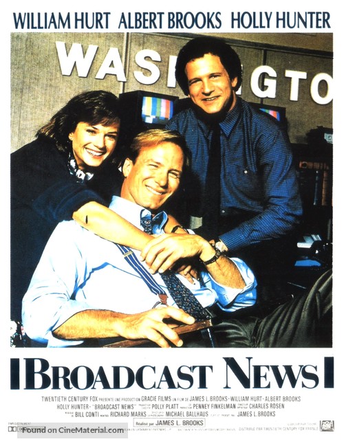Broadcast News - French Movie Poster