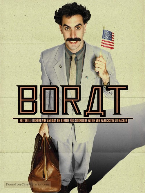Borat: Cultural Learnings of America for Make Benefit Glorious Nation of Kazakhstan - German Video on demand movie cover