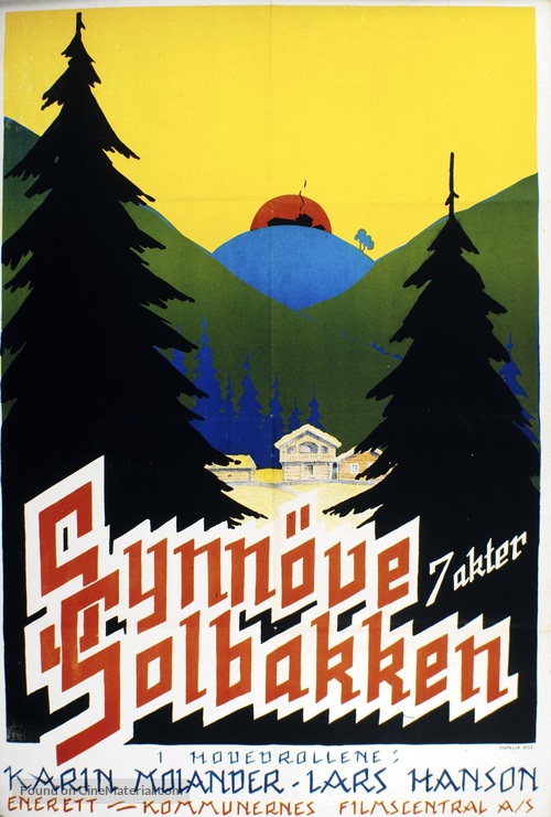 Synn&ouml;ve Solbakken - Norwegian Movie Poster