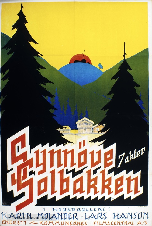 Synn&ouml;ve Solbakken - Norwegian Movie Poster