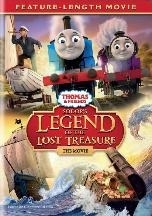 Thomas &amp; Friends: Sodor&#039;s Legend of the Lost Treasure - Movie Cover