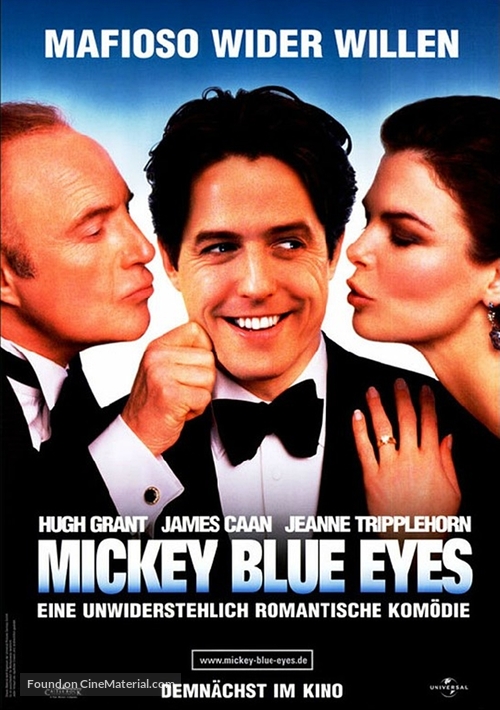 Mickey Blue Eyes - German Movie Poster
