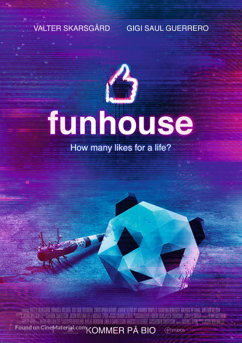 Funhouse - Swedish Movie Poster