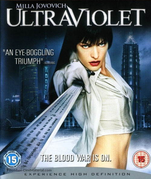 Ultraviolet - British HD-DVD movie cover