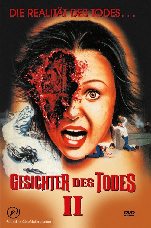 Faces Of Death 2 - German DVD movie cover