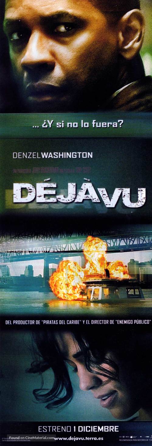 Deja Vu - Spanish Movie Poster