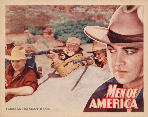 Men of America - poster