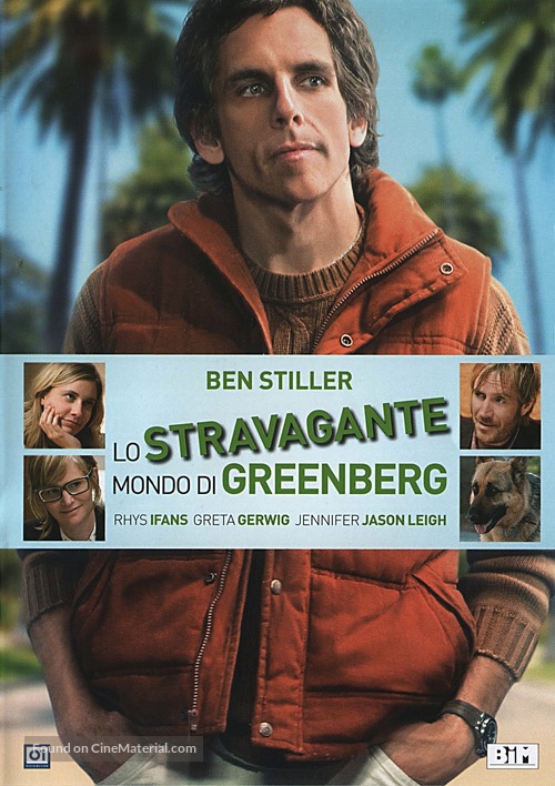 Greenberg - Italian DVD movie cover