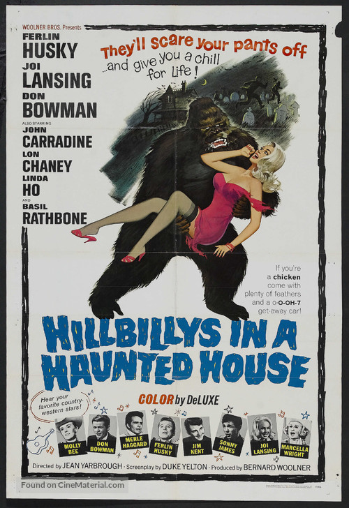 Hillbillys in a Haunted House - Movie Poster