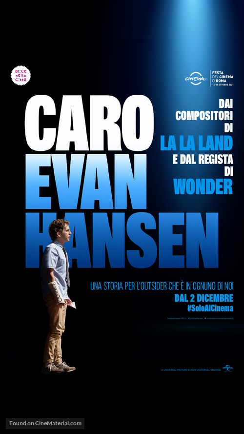 Dear Evan Hansen - Italian Movie Poster