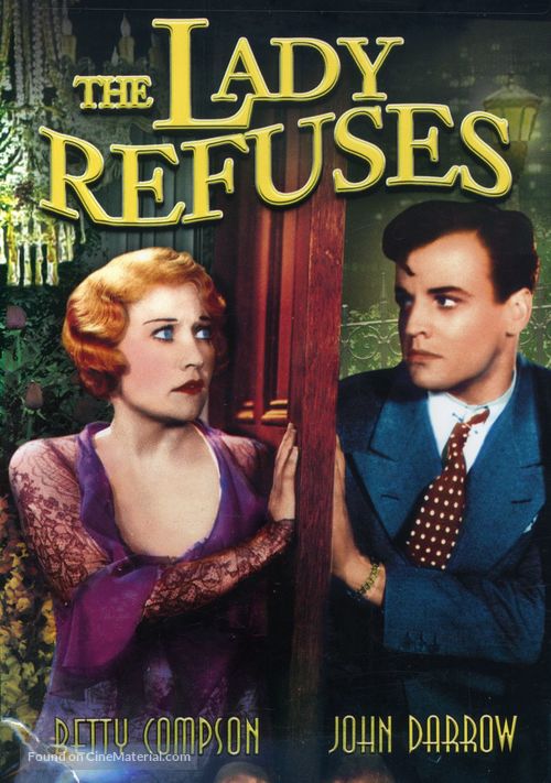 The Lady Refuses - DVD movie cover