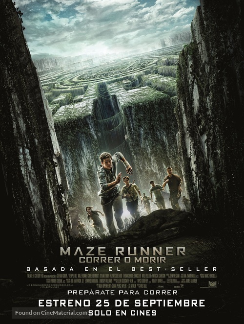 The Maze Runner - Bolivian Movie Poster