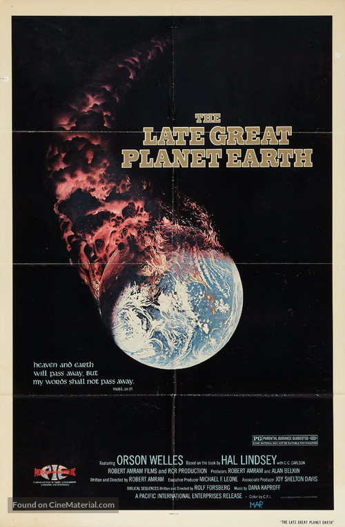 The Late Great Planet Earth - Movie Poster