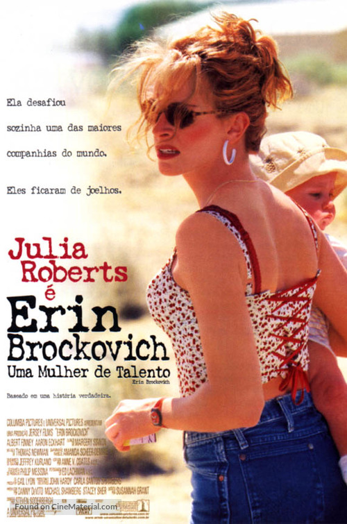 Erin Brockovich - Brazilian Movie Poster