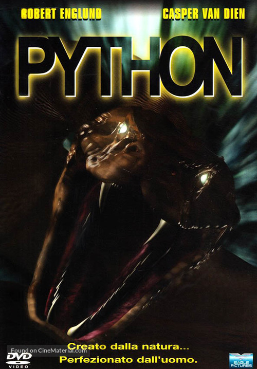 Python - Italian DVD movie cover