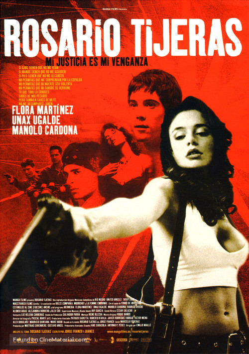 Rosario Tijeras - Spanish Movie Poster