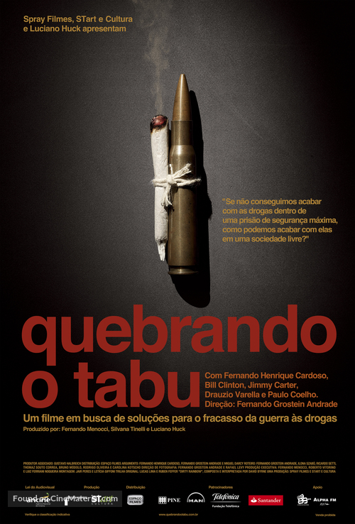 Breaking the Taboo - Brazilian Movie Poster