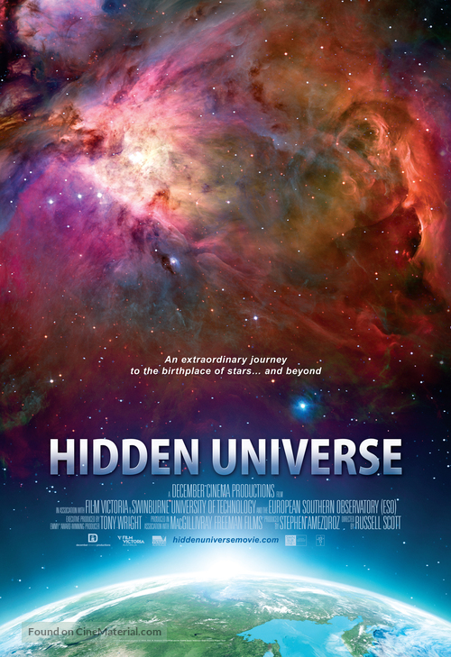 Hidden Universe 3D - Australian Movie Poster