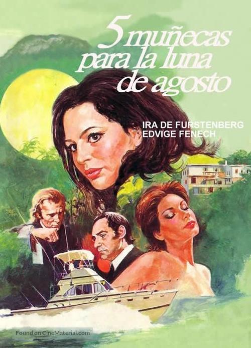5 bambole per la luna d&#039;agosto - Spanish Movie Poster