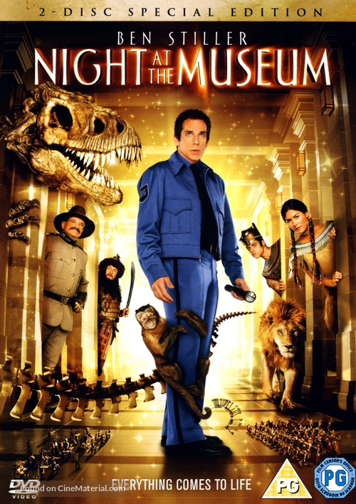 Night at the Museum - British Movie Cover