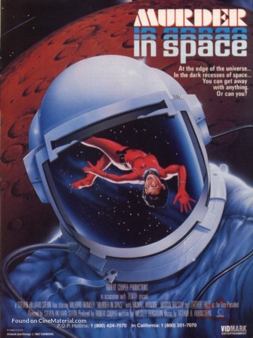 Murder in Space - Video release movie poster