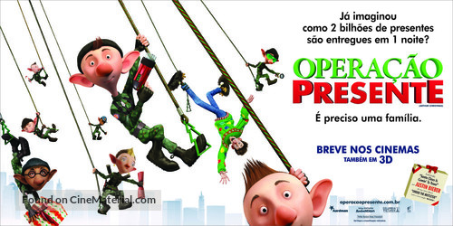 Arthur Christmas - Brazilian Movie Poster