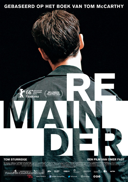 Remainder - Dutch Movie Poster