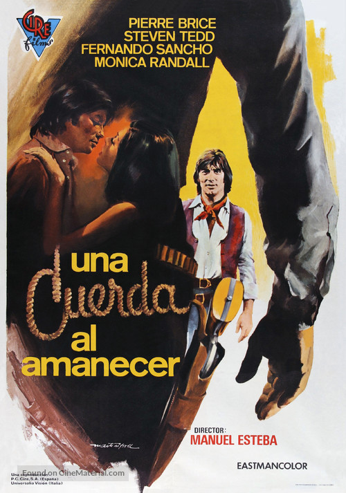 Una cuerda al amanecer - Spanish Movie Poster