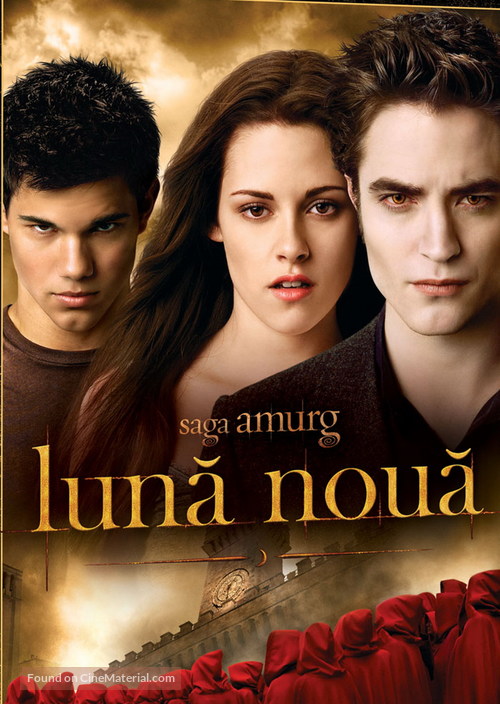 The Twilight Saga: New Moon - Romanian Movie Cover
