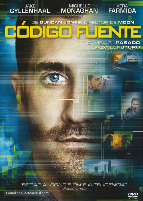 Source Code - Uruguayan DVD movie cover