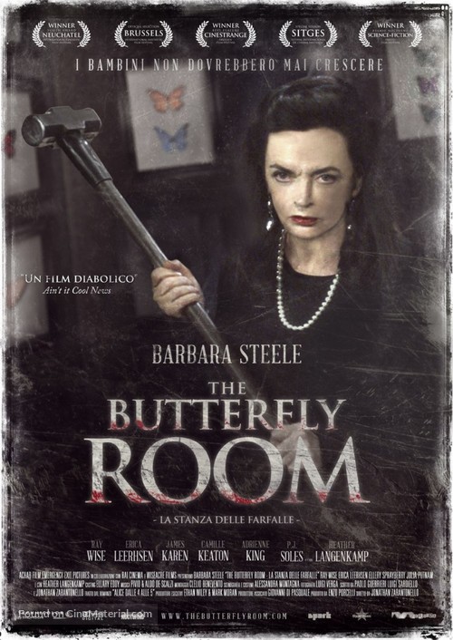 The Butterfly Room - Italian Movie Poster