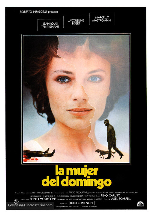 La donna della domenica - Spanish Movie Poster