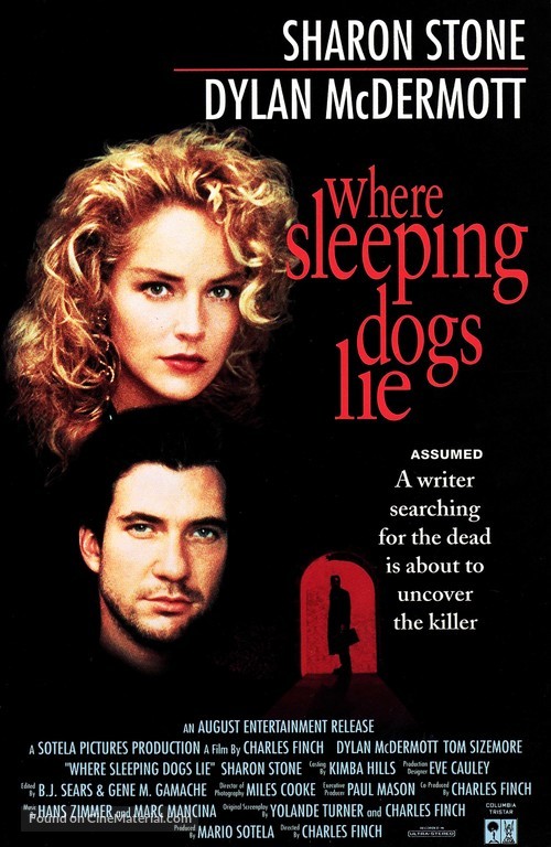 Where Sleeping Dogs Lie - VHS movie cover