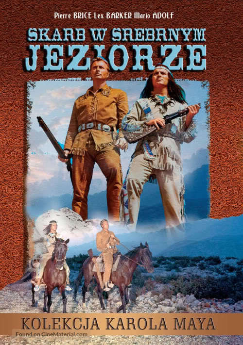 Der Schatz im Silbersee - Polish Movie Cover