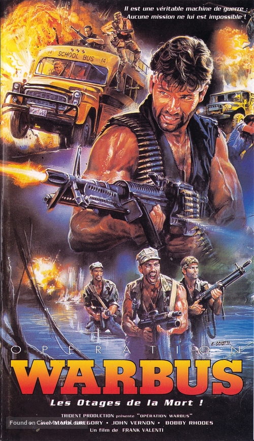 Warbus - French VHS movie cover