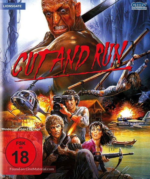 Cut and Run - German Blu-Ray movie cover