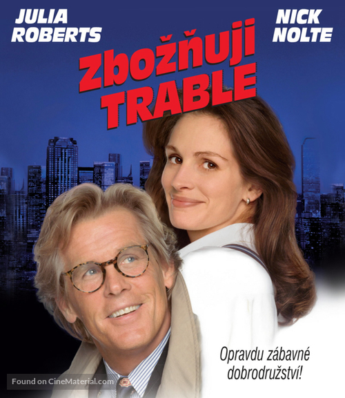 I Love Trouble - Czech Blu-Ray movie cover