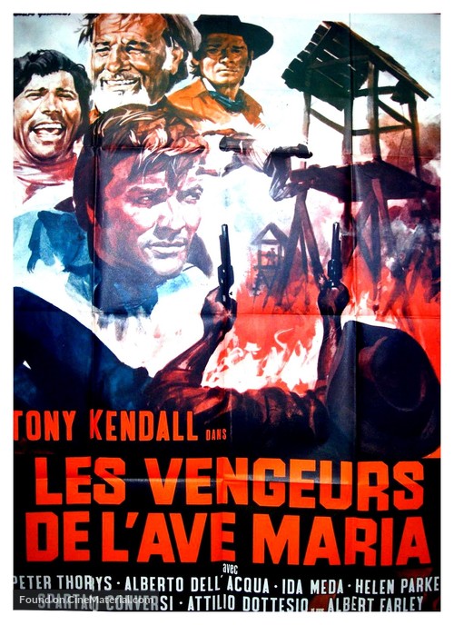 I vendicatori dell&#039;Ave Maria - French Movie Poster