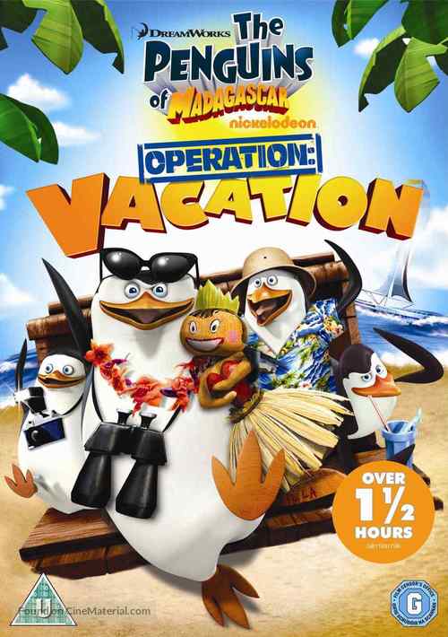 &quot;The Penguins of Madagascar&quot; - British DVD movie cover