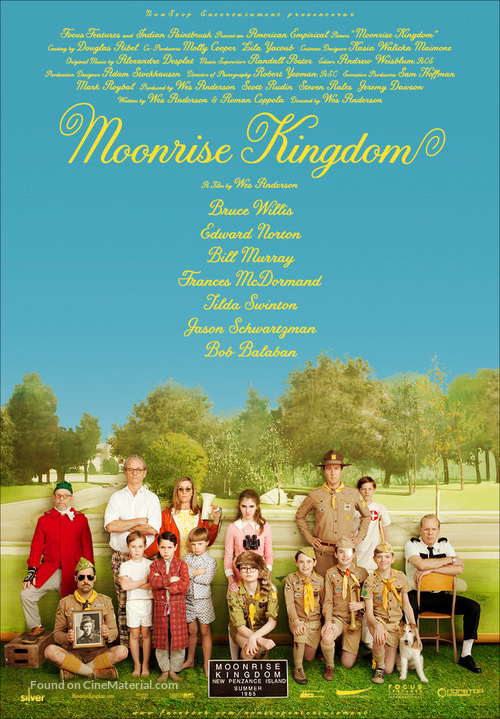 Moonrise Kingdom - Swedish Movie Poster