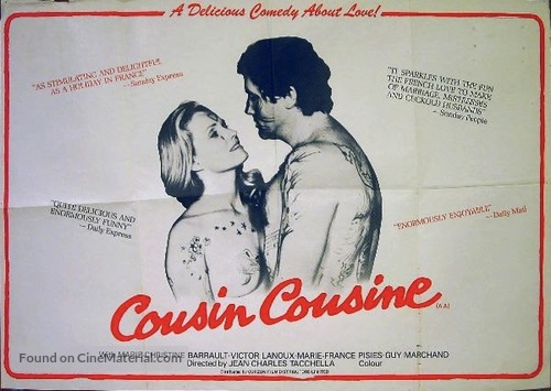 Cousin cousine - British Movie Poster