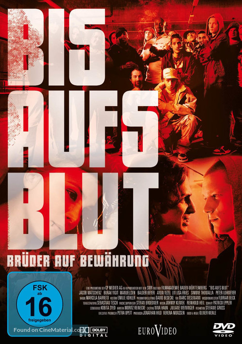 Bis aufs Blut - Br&uuml;der auf Bew&auml;hrung - German Movie Cover