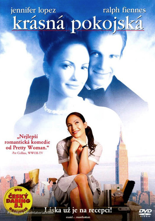 Maid in Manhattan - Czech DVD movie cover