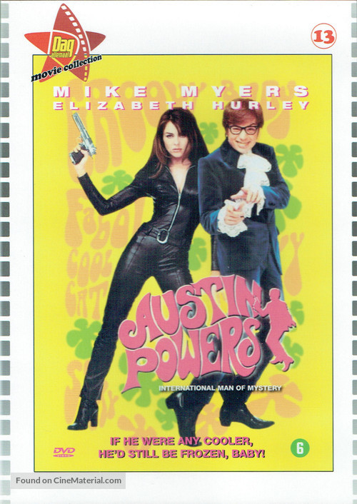 Austin Powers: International Man of Mystery - Belgian DVD movie cover