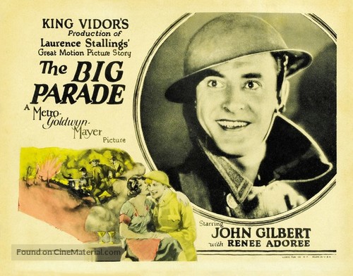 The Big Parade - Movie Poster