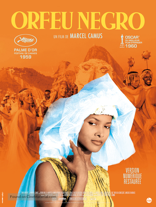 Orfeu Negro - French Re-release movie poster