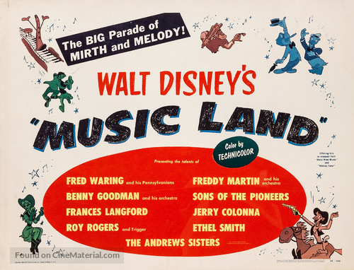 Music Land - Movie Poster