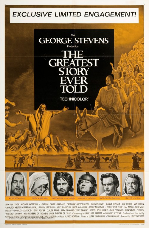 The Greatest Story Ever Told - Movie Poster