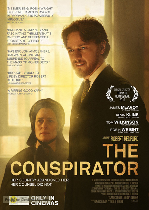 The Conspirator - New Zealand Movie Poster